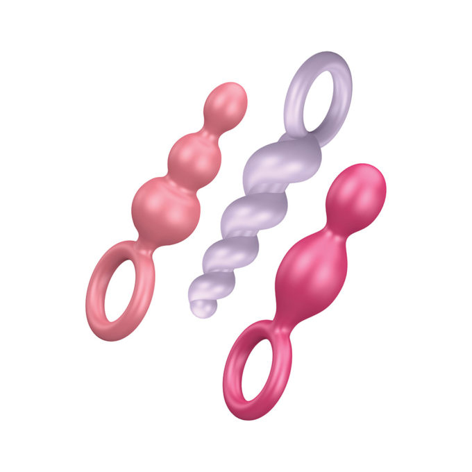 Distribution Sex Toys Satisfyer Booty Call Plugs Multicolor